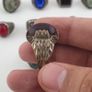 Traditional Ring Collection Lot of 15 Rustic Brass Jewellery Pieces Image 8