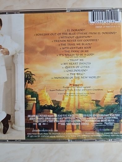 Elton John CD  - The Road To El Dorado