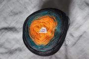 Hobbii Dahlia Cotton cake yarn 200g NEW gradient