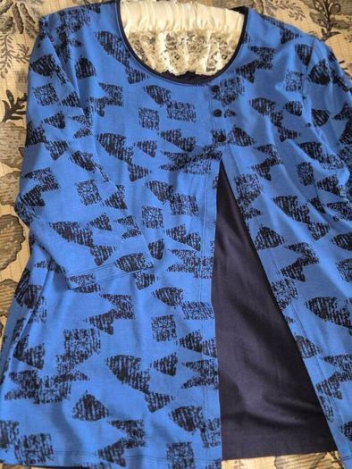 TIGI Heavy Jersey Layered Top , Size 14/16 , Mint Condition