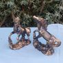 Two Polystone Decorative Horses Image 2