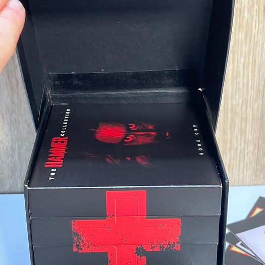 The Hammer Collection 21 Disc Collector's Box Set DVD + Booklet + 6 Postcards