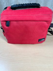 Jeep Since 1941- DLSR Handycam Bag Red - Zip Pockets - RARE