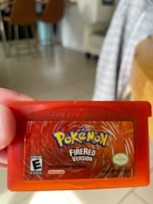 Pokemon fire red game