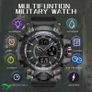 Brand New findtime Men's Digital Watch Sports Watches Military Black Wristwatch Boys,5ATM Waterproof Image 5