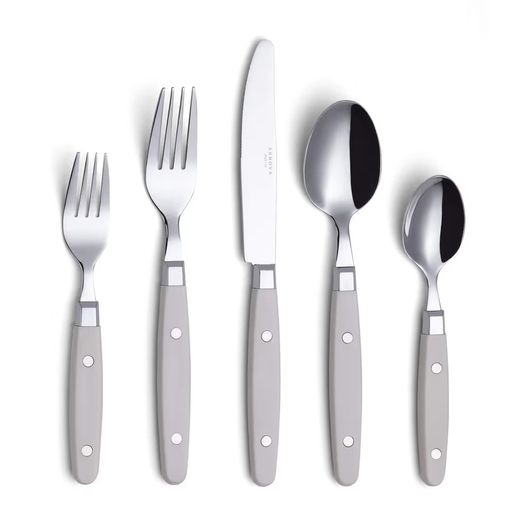 Brand New Stainless Steel Cutlery Set 20-piece Retro Rivet Colourful Finish