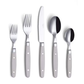 Brand New Stainless Steel Cutlery Set 20-piece Retro Rivet Colourful Finish