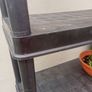 Plastic shelving 186cm X 83cm in perfect condition Image 2