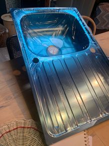 new stainless steel sink
