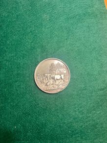 Rare 1861 Silver Clogheen Union Farmers Society Medal