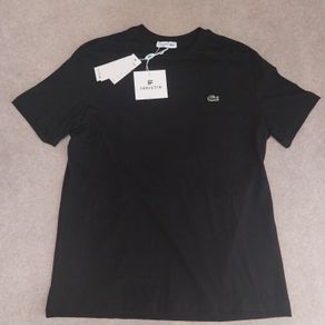 Lacoste black cotton t-shirt size XL