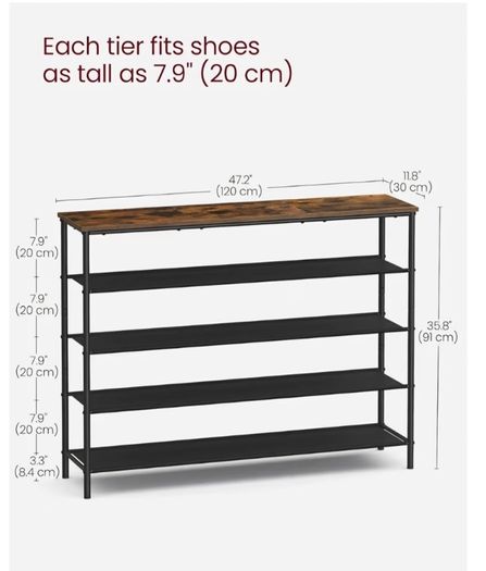 VASAGLE Shoe Rack / Bench