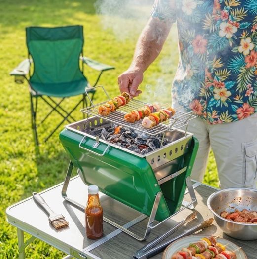 portable charcoal  BBQ grill