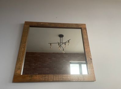 Rectangular wooden frame Harvey Norman Mirror