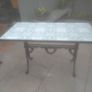 Cast Iron Patio Garden Table Image 5