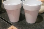 Ceramic Infoor/Outdoor Plant Pots x2