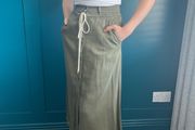 Hugo Boss khaki green skirt. Size 6