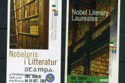 2005 Ireland Stampa Members Souvenir overprinting Nobel Literature Laurates Commemorative Stamps Booklet Overprinted for Stampa Mint Never Hinged (MNH). Contains both Irish &amp; Swedish Booklet