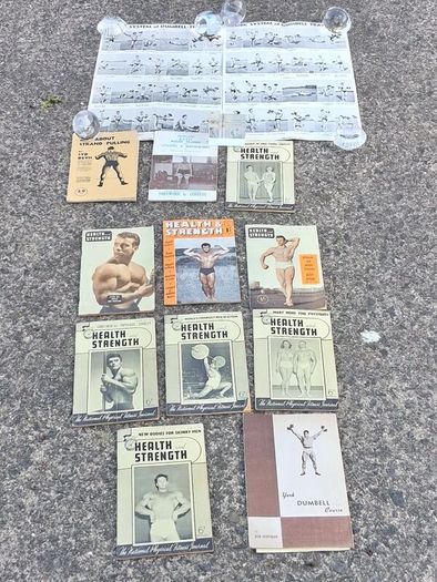 11 Mid Century Body Building Magazines
