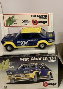 Fiat 131 Abarth 1/24 Burago rare