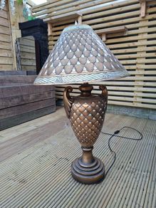 Lamp large ceramic