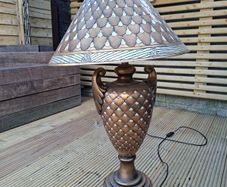 Lamp large ceramic