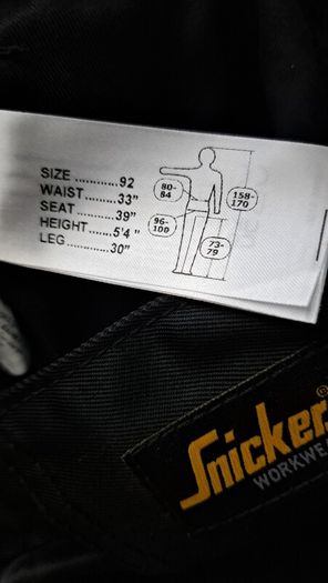 Trouser Snickers workwear