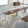 Tilting Training Room Retangular Table - 1500w x 750d Image 2