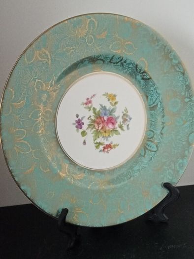 NEW Minton " Brocade" Bone China  Cabinet  Dinner Plate