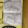 Coat rack and shelf Image 4