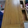 Oak Console Table Image 2