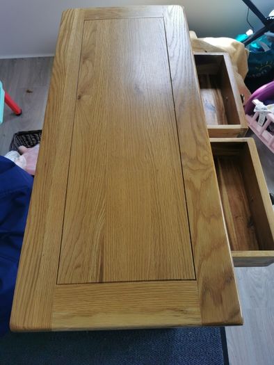 Oak Console Table