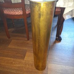 Very Large WW1 1918 Heavy Brass Shell, Postage Available or Collection on all my items