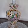 Vintage porcelain table lamp.  Italy. Image 3