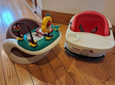 Mamas and Papas Snug Seat and Ingenuity 2 in 1 seat