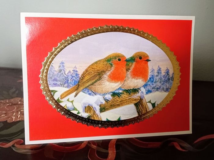 Set of 3 Vintage Hallmark Christmas Card.