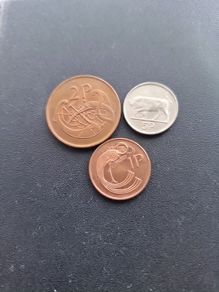 Irish Set of Coins from 1996