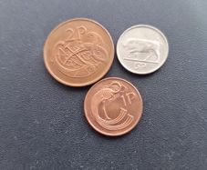 Irish Set of Coins from 1996