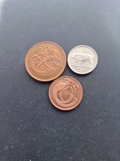 Irish Set of Coins from 1996
