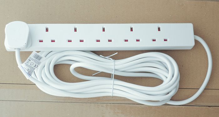 6-Way Extension Lead | 6 Socket Cord 7.5m | BRAND NEW
