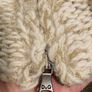 D&G Wool Mohair Mix Zip Cardigan Size L! Image 4