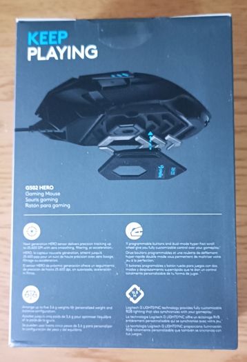 Logitech G502 HERO Wired Gaming Mouse
