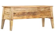 Storage Box 99x35x48 cm Solid Mango Wood