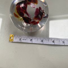 Vintage Glass paperweight