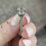 Engagement/Anniversary Moissanite Rings - 2 Rings Image 2