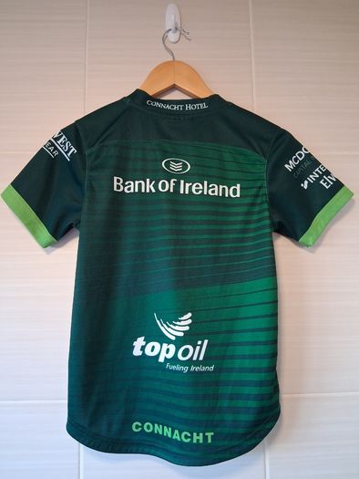 Connaught Jersey.  Official BLK Boys Girls Age 12 To 14 Years Home Jersey.  Collect In Dublin Or Receive Via Post.