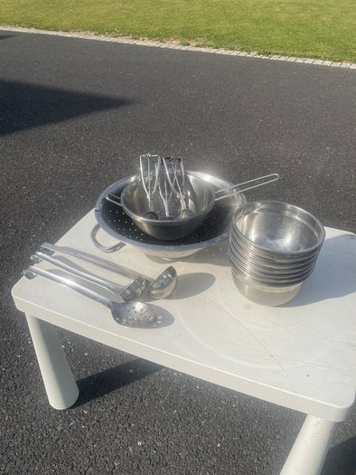 Stainless Steel Bowls/Utensils