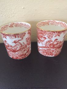 Royal Crown Derby Red Aves