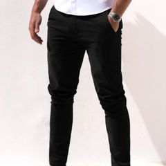 Blakely Stretch Chinos - Black