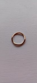 Wavy gold ring